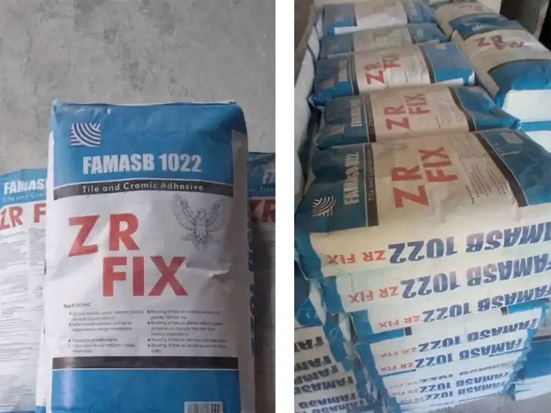 فروشگاه چسب و کاشی سرامیک الماس ری در دولت آباد