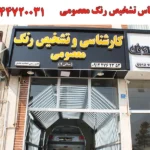 کارشناس تشخیص رنگ معصومی در چیتگر