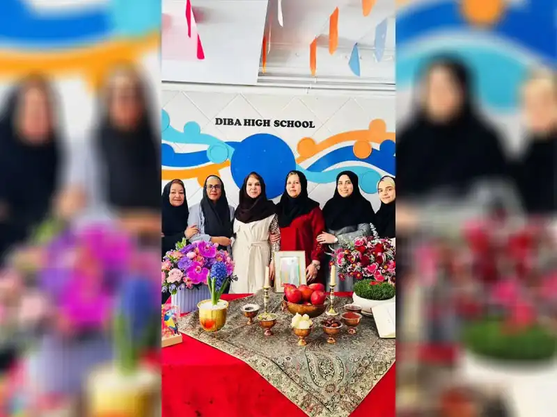 دبیرستان دخترانه دیبا در شهرک گلستان