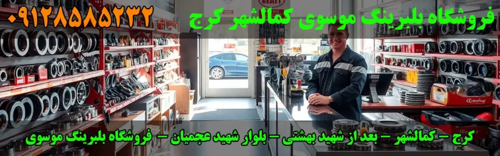فروشگاه بلبرینگ موسوی کمالشهر کرج