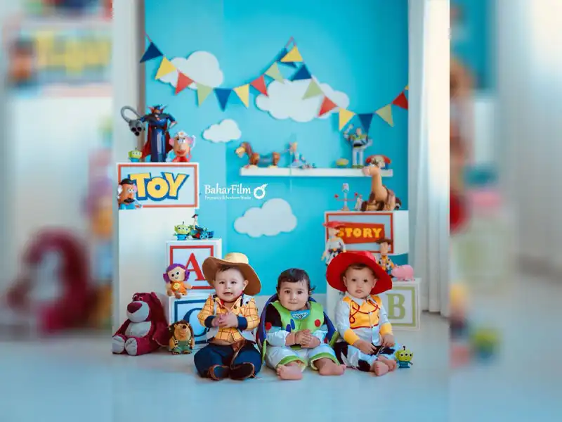 آتلیه عکاسی تخصصی نوزاد بهار فیلم در یوسف آباد