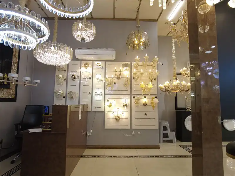 لوستر کریستال لایت در لاله زار