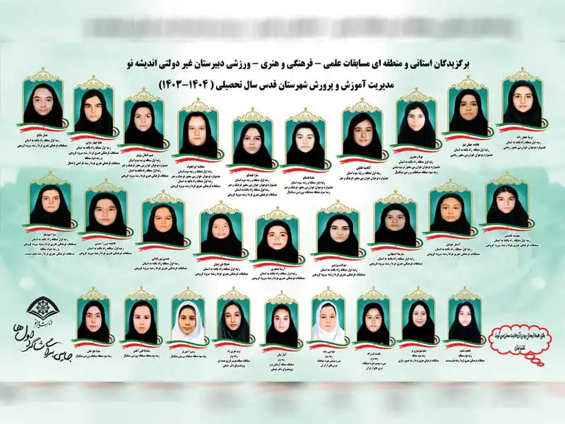 مدرسه غیردولتی دخترانه اندیشه نو (دوره اول متوسطه) در شهر قدس