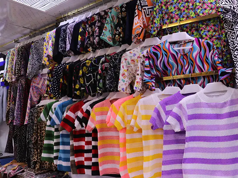 تولیدی پوشاک خان داداش در بازار 15 خرداد