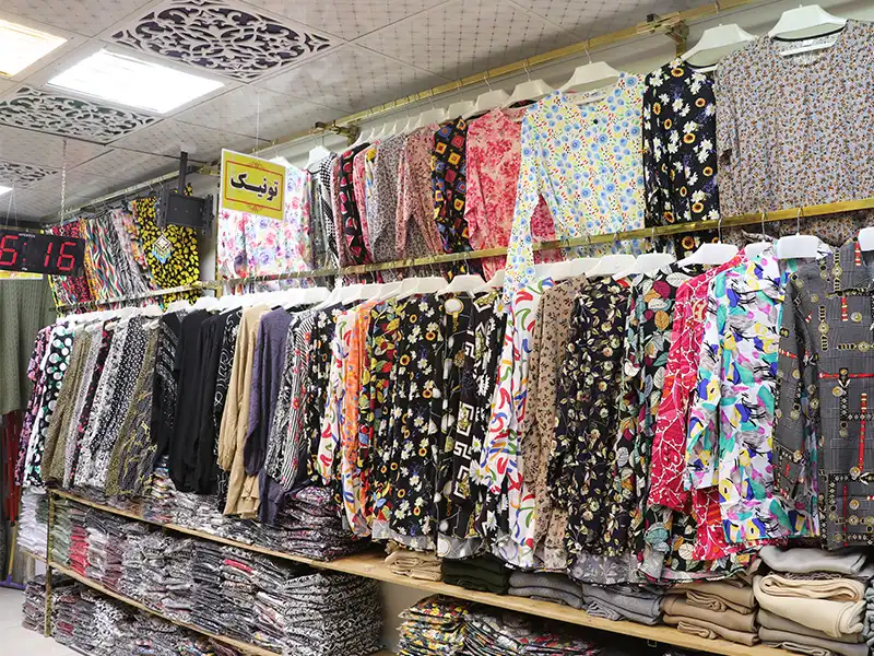 تولیدی پوشاک خان داداش در بازار 15 خرداد